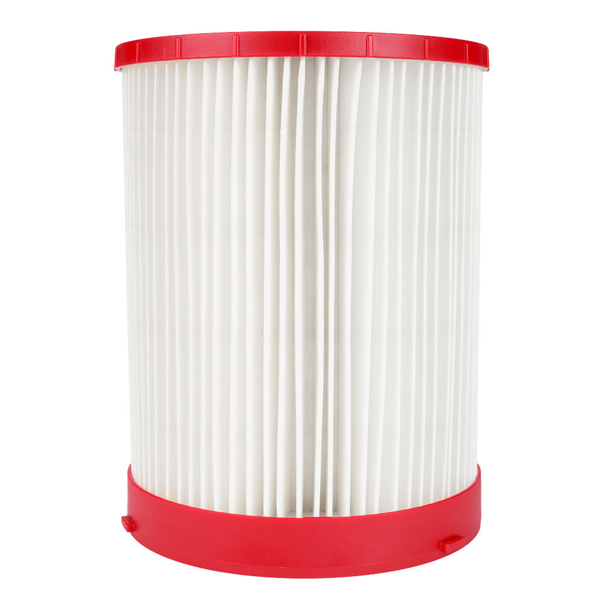 Milwaukee Large Wet/Dry Vacuum HEPA Filter, 8.27in.L x 6.45in.W x 6.45in.H, Model# 49-90-1977